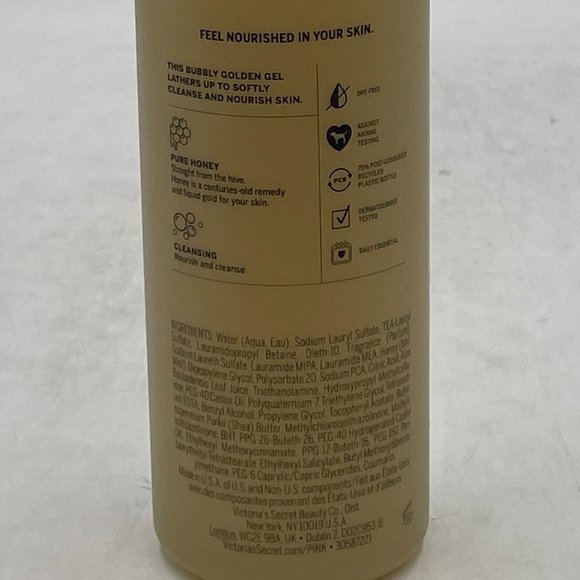 PINK Honey Wash Honey & Shea Butter Nourishing Gel Body Wash 16fl oz - Picture 5 of 5